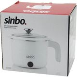 Renas Store Elektrikli Fonksiyonlu Pişirici Çelik Tencere 800ML 400W Buharda Pişirme Aparatı Cam Kapak SCO-5043 BX40