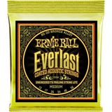 Renas Store Ernie Ball Everlast Orta Kaplama 80/20 Bronz Akustik Gitar Telleri, Ölçü 13-56