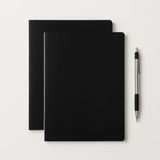 Renas Store Fark Tanıtım Özel Tasarım Siyah Kraft Kapaklı A4 Defter - 180 Derece Açılabilir, Sırtı DIKIŞLI,%100 El Işçiliği, Ofis, Okul, Günlük Kullanım Için Ideal Defter (Noktalı)