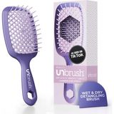 Renas Store Fhı Heat Unbrush Islak ve Kuru Havalandırmalı Dolaşık Açıcı Saç Fırçası, Lavanta Koyu Mor