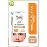 Renas Store Garnier Ambre Solaire Renkli Koruyucu Bb Krem - Orta Ton 50SPF 50ML