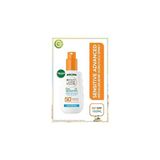 Renas Store Garnier Ambre Solaire Sensitive Advanced Güneş Koruyucu Çocuk Sprey GKF50+ 200ML