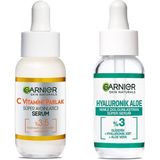 Renas Store Garnier C Vitamini Serum + Hyaluronik Aloe Serum Seti