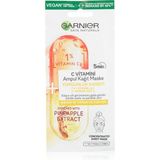 Renas Store Garnier C Vitamini Yorgunluk Karşıtı Ampul Kağıt Yüz Maskesi