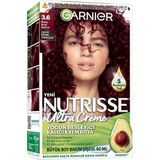 Renas Store Garnier Nutrisse Yoğun Besleyici Kalıcı Krem Saç Boyası 3.6 Koyu Kızıl Kahve