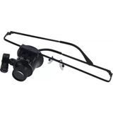 Renas Store Gözlük Model 20X16MM Optik Lens LED Işık Monoküler Büyüteç