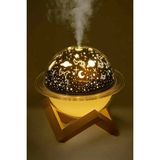 Renas Store Hava Nemlendirici Masa ve Gece Lambası USB Projeksiyon Aromaterapi