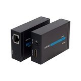 Renas Store HDMI Görüntü Aktarma, HDMI To Cat5/cat6, 60 Metre, Adaptörlü, Extender,