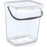 Renas Store Hobby Life Q-Box 6 Litre Çok Amaçlı Şeffaf Saklama Kutusu – Kilitli Kapaklı, Saplı Deterjan ve Erzak Düzenleyici