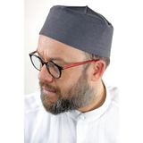 Renas Store Ihvan Online Kubbeli Sert Kalıp Takke - Gri Gri 57