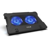 Renas Store Inca INC-321RX Ergonomik Çift Fan Stand With Rubber Sessiz Notebook Soğutucu, Siyah Fan Hızı 1000 Rpm Birinci Sınıf Malzeme ve Benzersiz Bir Mekanizma Maksimum Hava Akımı 70 Cfm 23 Dba