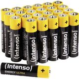 Renas Store Intenso Energy Ultra Aaa Micro LR03 Alkali Pil, 24'lü Kutu, Sarı-Siyah