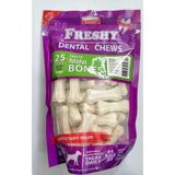 Renas Store Irem Freshy Dental Mini Bones Sütlü Köpek Çiğneme Kemiği 25 ADET.250 gr