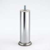 Renas Store Krom Gümüş 15 cm Metal Kalın 51 mm Mobilya Ayağı Modern Dayanıklı Koltuk Kanepe Tv Ünitesi M8 Civata