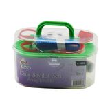 Renas Store Küçük Çantali Dikiş Seti Iplik - Mezura - Tekstil Makasi - Iğne - Yüzük (5528)