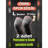 Renas Store L Beden 2 Li Set 3D Örme Sporcu Dizlik – Ağrı Azaltıcı, Diz Koruyucu Nefes Alabilir, Kompresyon Destekli, Kaymaz, Voleybol,fitnes,basketbol,doğa Sporları