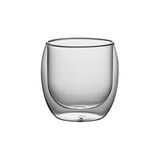 Renas Store Leggno Vetro Borosilikat Çift Camlı Espresso Bardağı 100ML (2AD)