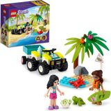 Renas Store LEGO 41697 Arkadaş Kaplumbağa Koruma Aracı, Deniz Hayvan Kurtarma Oyuncak 6 Yaşındaki Çocuklar Için, Plaj Atv Arabası Römork Bina Seti, Yaz Serisi