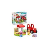 Renas Store LEGO Duplo Peppa Pig Traktör ve Pazar 10468-2 Yaş ve Üzeri Çocuklar Için Midilli Pedro ve Peppa Pig Figürleri Içeren Eğitici Oyuncak Yapım Seti, Çocuklar Için Yaratıcı Hediye Fikri (18 Parça)