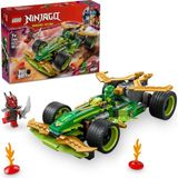 Renas Store LEGO Nınjago Lloyd’un Çek-Bırak Yarış Arabası 71828-7 Yaş ve Üzeri Çocuklar Için Yaratıcı Oyuncak Yapım Seti, Doğum Günü Hediyesi (181 Parça)