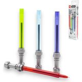 Renas Store LEGO Star Wars Işın Kılıcı Jel Kalem Seti – 4 Jel Kalem, Kırmızı, Mavi, Yeşil ve Mor, Işın Kılıcı Tasarımlı, Resmi Taraftar Ürünü, 6 Yaşından Büyük Çocuklar Için Hediye