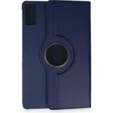 Renas Store Lenovo Tab M8 Kılıf 360 Tablet Deri Kılıf - Lacivert
