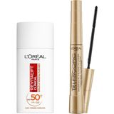 Renas Store L’oréal Paris Telescopic Maskara - Siyah & Revitalift Clinical Spf 50+ Günlük Yüksek Uv Korumalı Yüz Güneş Kremi 50 ml Set
