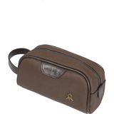 Renas Store M 433 Mega Bag Kanvas El/clutch/makyaj/tıraş Çantası Kahverengi
