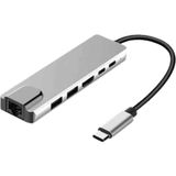 Renas Store Macbook Pro/air Uyumlu USB Type-C 8 In 1 Hub Dönüştürücü Çevirici Çoklayıcı USB Hdmı Micro Sd 8 Girişli
