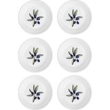 Renas Store [marka] Olivos Yemek Tabağı 6lı Set 20 cm OVS0011