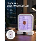Renas Store Masaüstü Şarjlı Elektrikli Sinek Öldürücü Uv Teknolojili Beyaz Cihaz