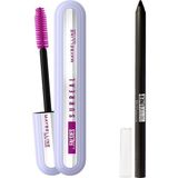 Renas Store Maybelline New York Falsies Surreal Maskara + Tattoo Liner Jel Göz Kalemi, 900 Deep Onyx (Siyah)