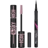Renas Store Maybelline New York Lash Sensational Sky High Cosmic Black Maskara + Hyper Precise All Day Eyeliner 701 Matte Onyx Mat Siyah