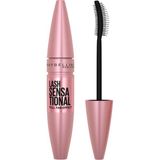 Renas Store Maybelline New York Lash Sensational Yelpaze Etkili Siyah Maskara 1 Paket (1 x 9.5 Ml)