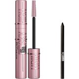 Renas Store Maybelline New York Lash Senseational Sky High Maskara & Maybelline Tattoo Mini Jel Göz Kalemi Hediyeli