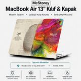 Renas Store Mcstorey MacBook Air 13 Inç Kılıf A1369 A1466 Uyumlu Hard Case Sert Koruyucu Kapak Ince Hafif Çizilme Korumalı Desenli Baskılı 2010-2017 Karışık