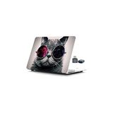 Renas Store Mcstorey MacBook Air 13 Inç Kılıf A2337 M1 A2179 A1932 Uyumlu Mat Sert Kapak Uv Baskılı Kedi Desenli Koruyucu Hard Case Çizilme Önleyici Laptop Kılıfı Çok Renkli
