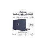 Renas Store Mcstorey MacBook Pro Kılıf 13 Inç A1278 2008 2009 2010 2011 2012 Uyumlu Mat Sert Tpu Hardcase Çizilmez Darbeye Dayanıklı Ince Hafif Koruyucu Kapak Siyah