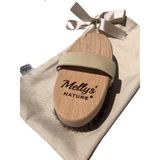 Renas Store Mellys' NATURE%100 Doğal At Kılı Vücut Fırçası (Dry Brushing)
