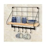Renas Store Metal Askılıklı Kahve Köşesi Rafı