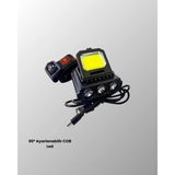Renas Store Mey Ithalat® 800 Lumen LED Kafa Lambası Cob ve Xpe LED Type C Şarjlı Ayarlanabilir