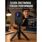 Renas Store Mey Ithalat® Günlük Kullanıma Uygun Mini Video Kamera Vlog Çekimleri Için Yeni Nesil