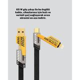 Renas Store Mey Ithalat® Yüksek Hızlı 65W Güç Çıkışlı Çoklu Cihaz Uyumlu Şarj Kablosu