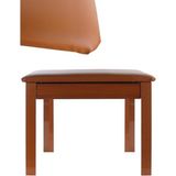 Renas Store Midex TBX-144OR Üst Kalite Piyano Taburesi Gizli Bölmeli Turuncu Renk (32X54X48)