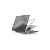 Renas Store Minesk MacBook Air 13,6 ile Uyumlu M5 (A3449) M4 (A3240) M3 (A3113) M2 (A2681) Polikarbonat Sert Koruyucu Çizilme ve Darbe Önleyici Kılıf (Siyah Şeffaf, 13.6 Inç 2022-26)