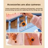 Renas Store Mini Dijital Kamera 64MP 16X Digital Zoom Retro Vintage 1.4’’ekranlı Video Kamera Taşınabilir Tasarım Beyaz
