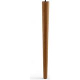 Renas Store Modern Tasarım 50 cm Kahverengi Boyalı Ahşap Silindir Sehpa ve Masa Ayağı Ayakları Aksesuarları