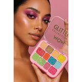 Renas Store Mov 12’li Glitter Far Paleti No:01 – Yarı Mat & Işıltılı Renkler – Yüksek Pigmentli Çok Renkli Far Paleti – Uzun Süre Kalıcı Göz Makyajı