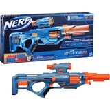 Renas Store Nerf Elite 2.0 Eaglepoint Rd-8 Blaster - 8 Dart Davul, Çıkarılabilir Dürbün ve Namlu, 16 Resmi Nerf Elite Dart, Bolt Action