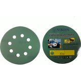 Renas Store Nikon 52039 Kırılmaz Yeşil Cırt Zımpara 125X150 Kum 8 Delikli